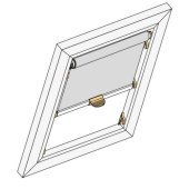 Dachfenster Rollos in transparent,...