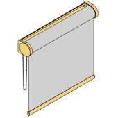 Klemmrollos nach Maß - bis 280 x 300...