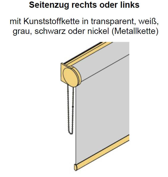 Bedienung von Rollos und Co. wählen