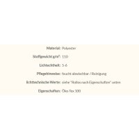 Kassettenrollos 42.012. transparent in 4 Farben