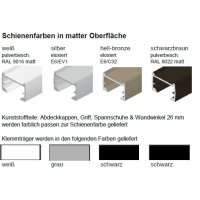 Fensterplissees 31.076. - VS1 blickdicht in 4 Farben gestreift