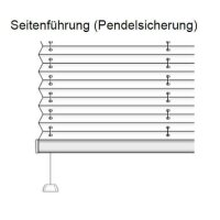 Fensterplissees 31.076. - FK blickdicht in 4 Farben gestreift