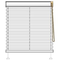 Fensterplissees 31.199. - FK blickdicht in 11 Farben