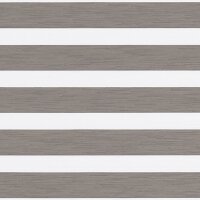 Doppelrollo mit Seitenzug 46.700. - in 3 Farben mit breiten Streifen