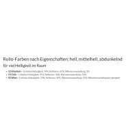 Doppelrollo mit Seitenzug 48.079. - in 3 Farben mit breiten Streifen