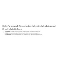 Doppelrollo mit Kassette 46.054. - in 3 Farben mit breiten Streifen