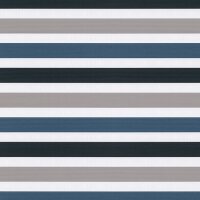 Doppelrollo mit Kassette 46.128. - in 3 Farben mit schmalen Streifen
