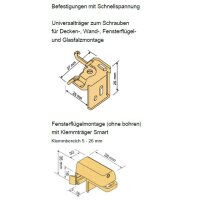 Alu Jalousien 50. - 16 mm in 2 Farben feuchtraumgeeignet