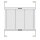 Fensterplissees 30.044. - VS2 transparent in 8 Farben