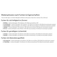 Wabenplissees 33.063. - VS1 blickdicht in 9 Farben - Rückseite farbig