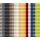 Dachfenster Plissees genormt 30.190. - blickdicht in 16 Farben
