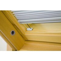 Dachfenster Plissees genormt 31.8 - blickdicht Vliesoptik in 5 Farben