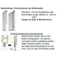 Holzjalousie 50.20. - 50 mm in 3 Farben