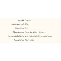 Seitenzugrollo 40.168. blickdicht in 6 Farben - liniert